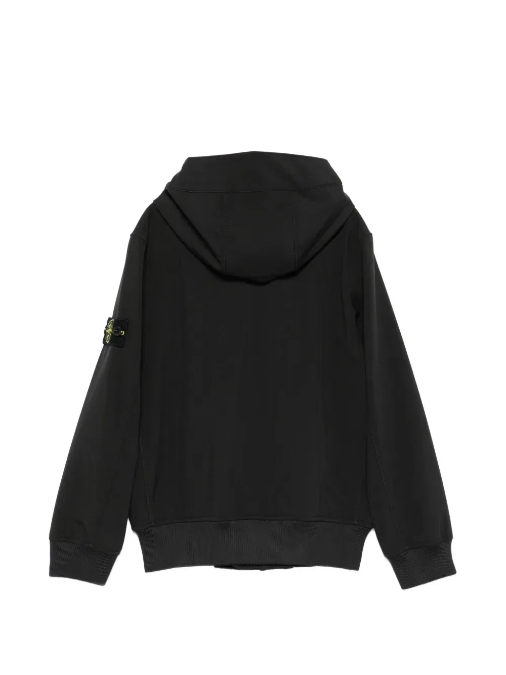 картинка Куртка с капюшоном Stone Island Junior, черный от магазина Одежда+