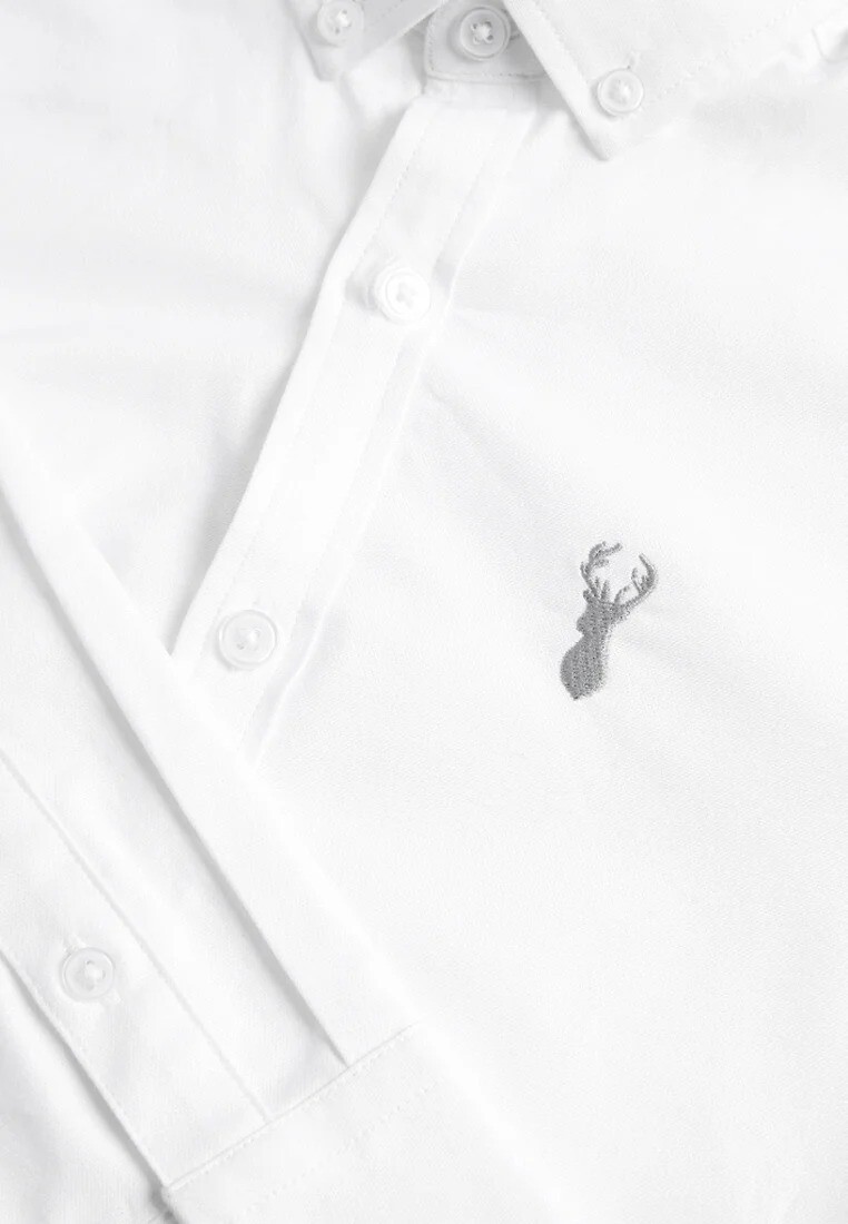 картинка Рубашка Next Long Sleeve Oxford, белый от магазина Одежда+