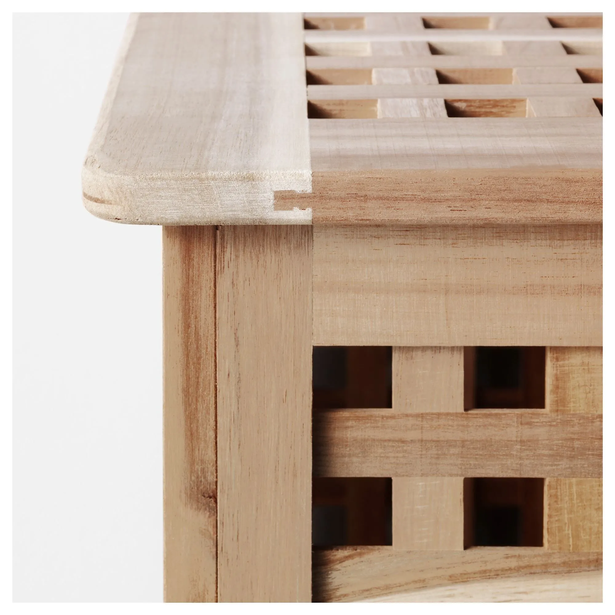 картинка Приставной столик, акация, 50x50 см, HOL IKEA от магазина Одежда+