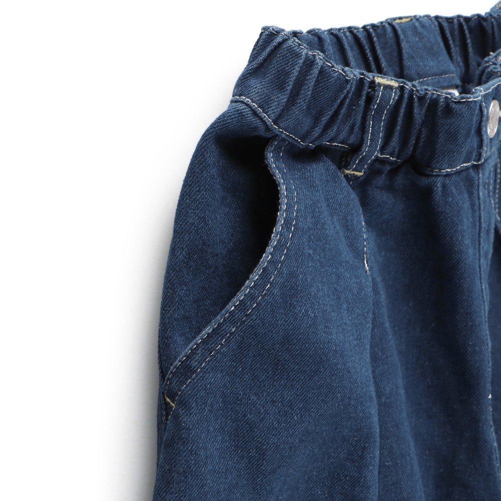 картинка Заправленные широкие джинсы Branshes, blue от магазина Одежда+