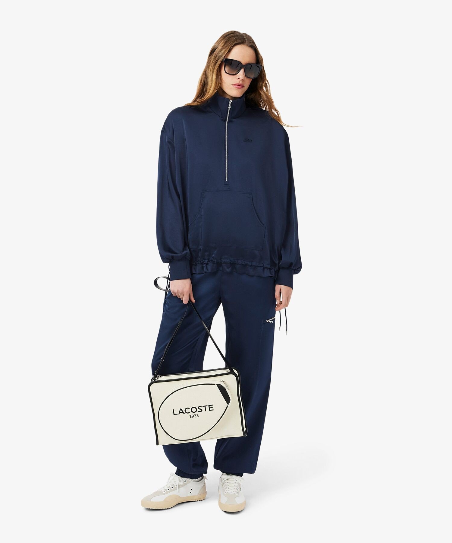 картинка Анорак Lacoste с воротником-стойкой, Navy от магазина Одежда+