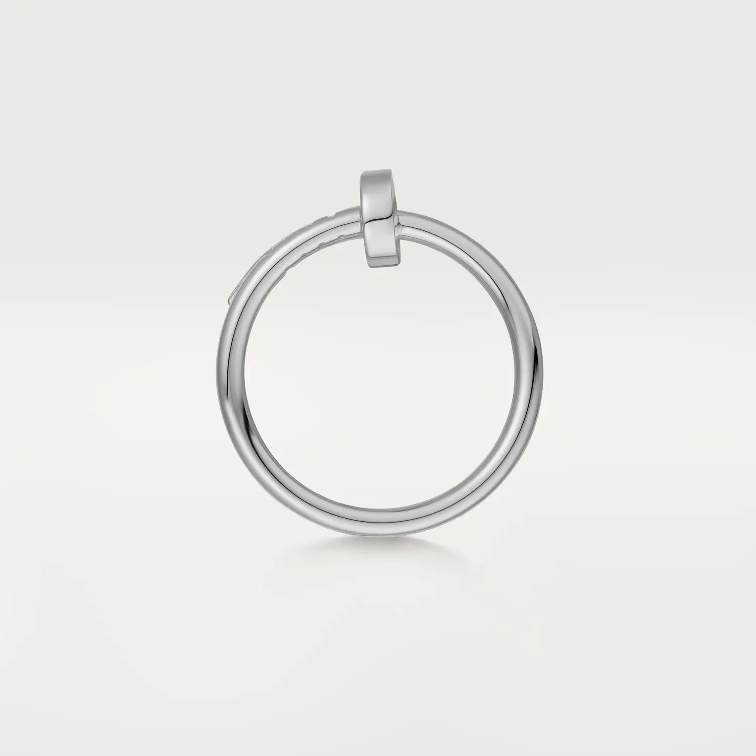 картинка Кольцо Cartier Juste un Clou, белое золото 750 пробы от магазина Одежда+