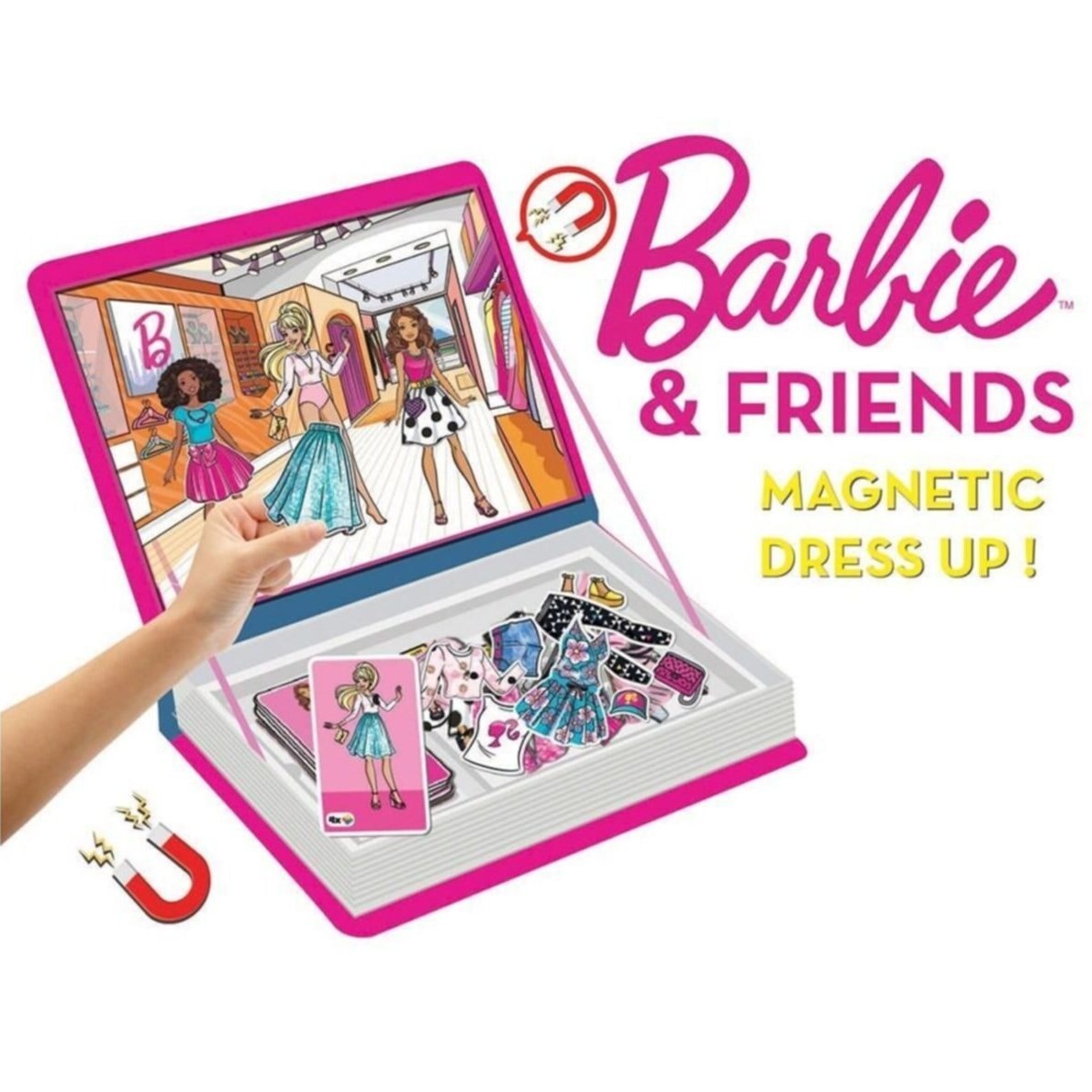 картинка Кукла Barbie & Friends Magnetic Dress Up от магазина Одежда+