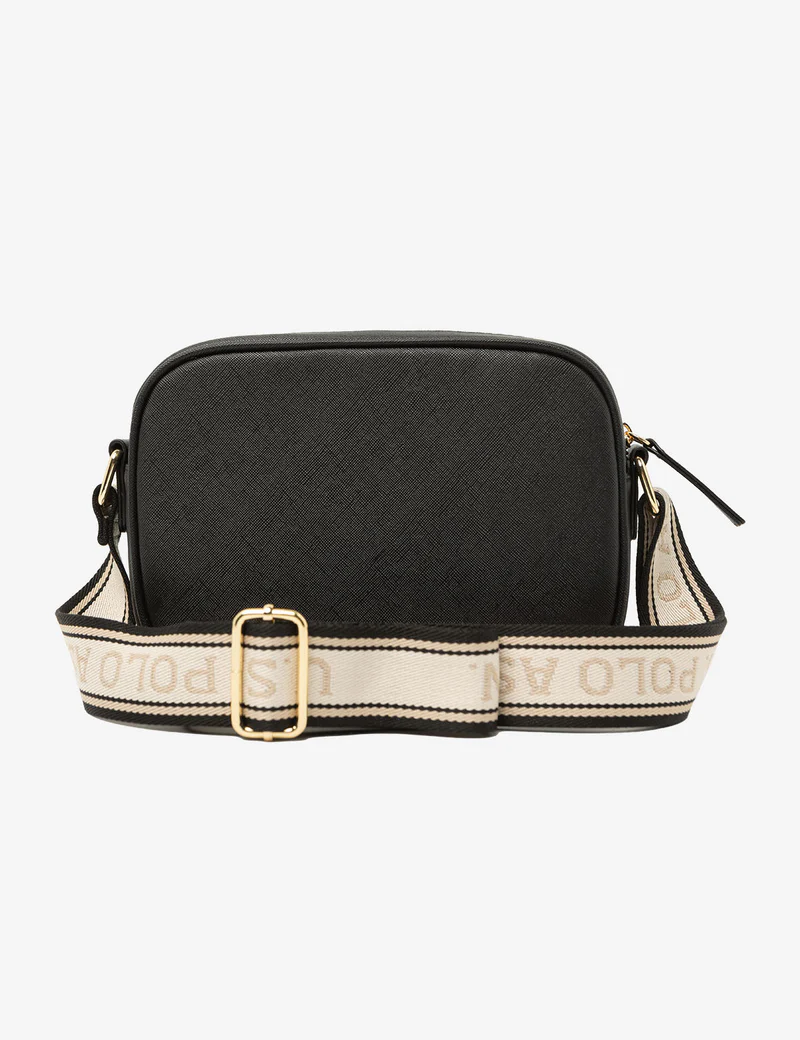 картинка Сумка U.S. Polo Assn. Classic Zip Crossbody, черная от магазина Одежда+