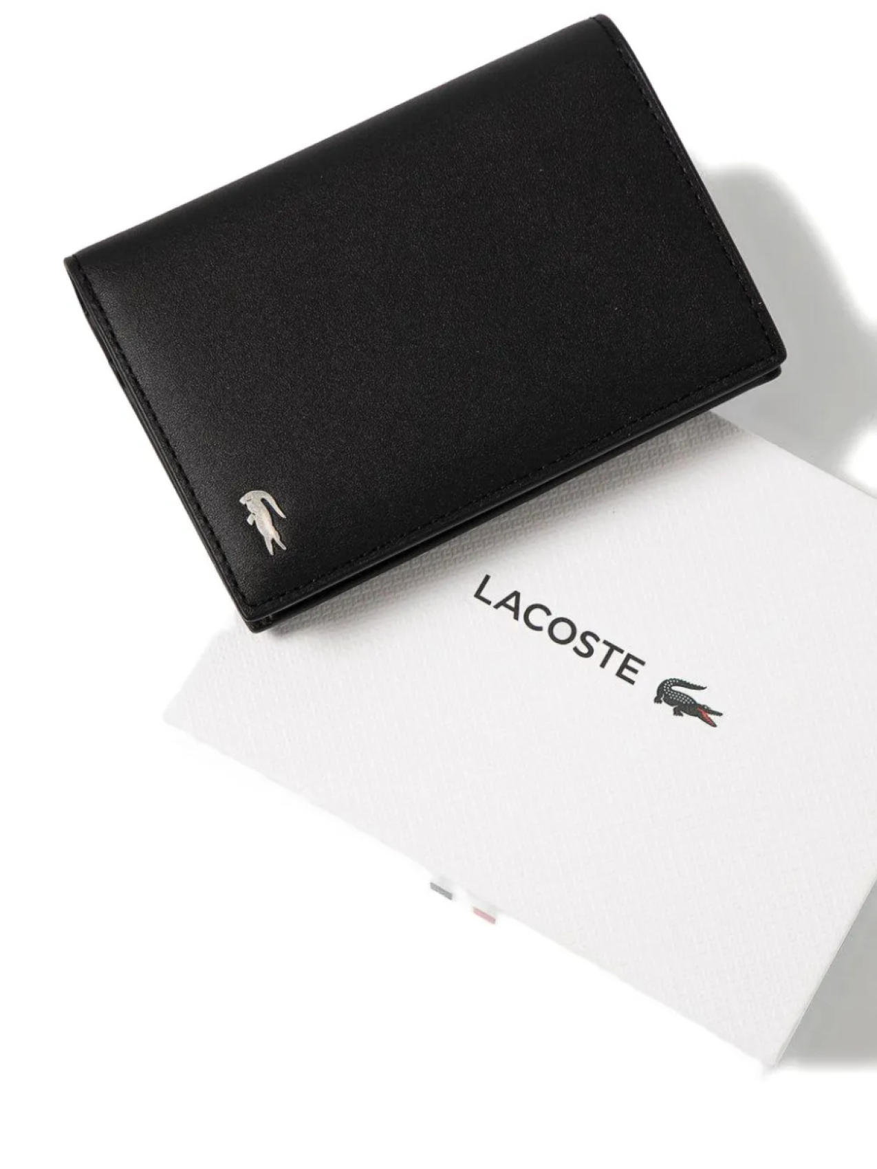 картинка Кошелек Lacoste Fitzgerald, черный от магазина Одежда+