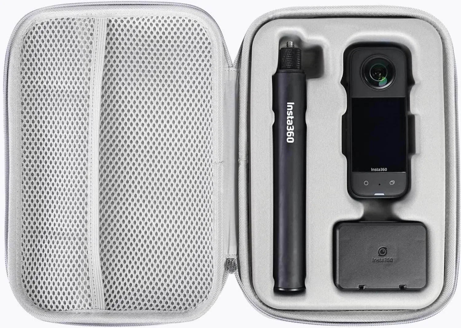 картинка Транспортировочный кейс Insta360 X Series серый, Grau от магазина Одежда+