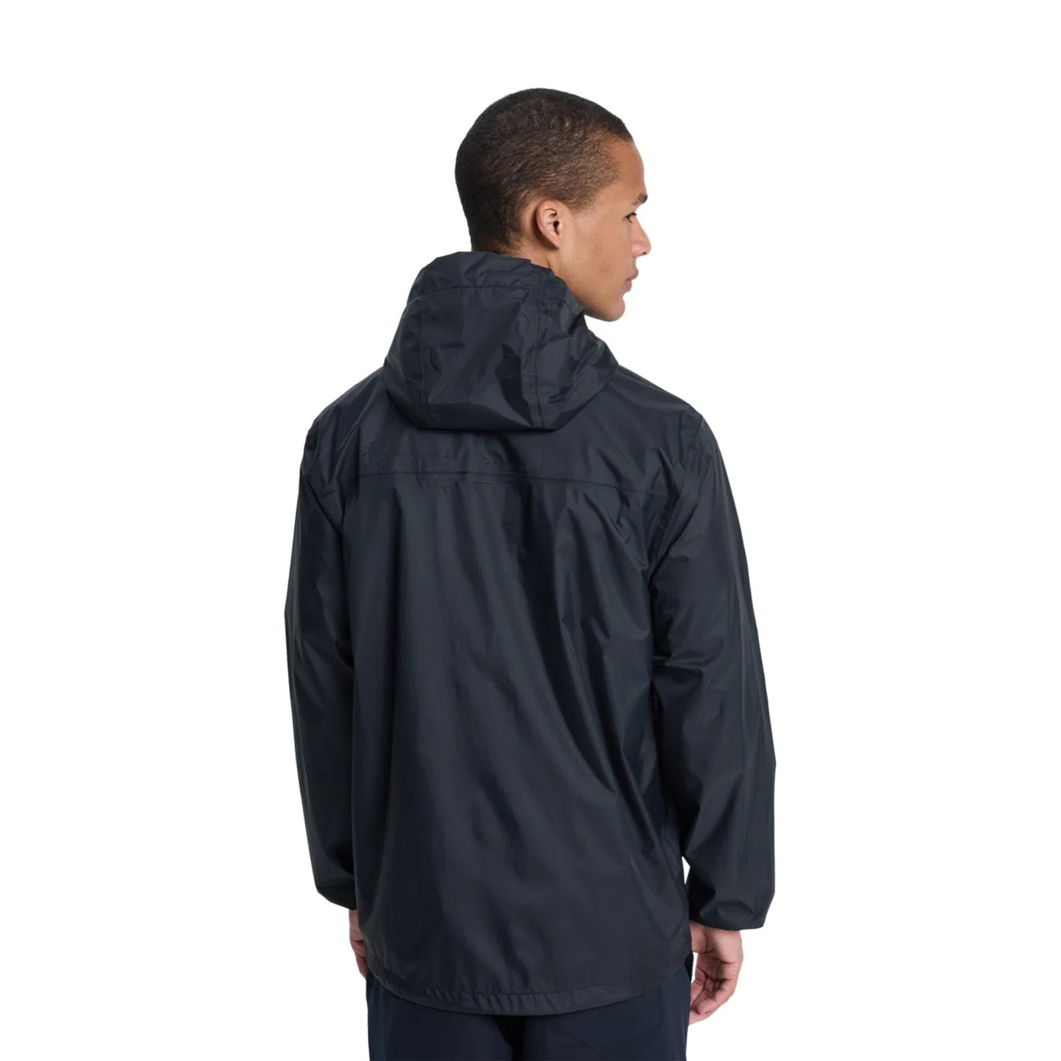 картинка Мужская дождевая куртка с капюшоном Overcast 3K Tape Quiksilver, Black от магазина Одежда+