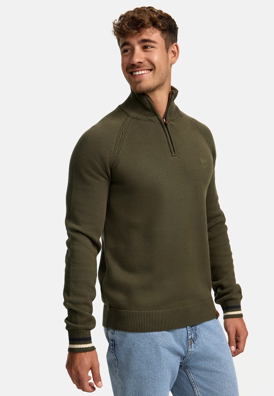 картинка Водолазка INDICODE JEANS Sweater Swift, зеленый от магазина Одежда+