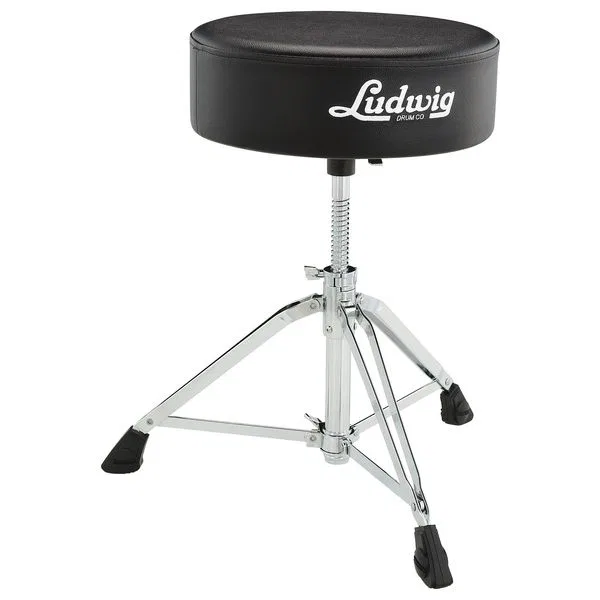 картинка Барабанный стул Ludwig Pro Round Throne, черный от магазина Одежда+