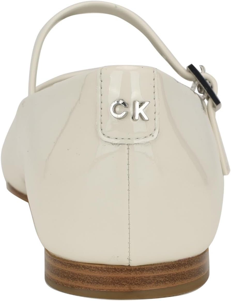 картинка Женские балетки Calvin Klein Kamryn, Ivory Patent 150 от магазина Одежда+