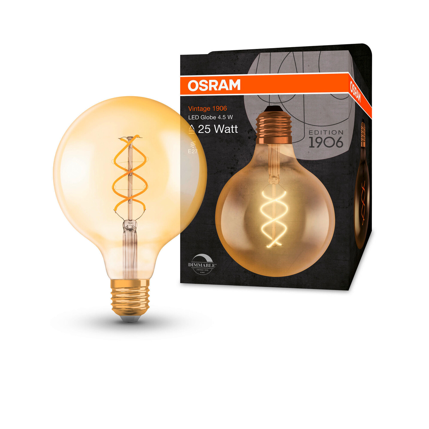 картинка Светодиодная лампочка Osram, золотой от магазина Одежда+