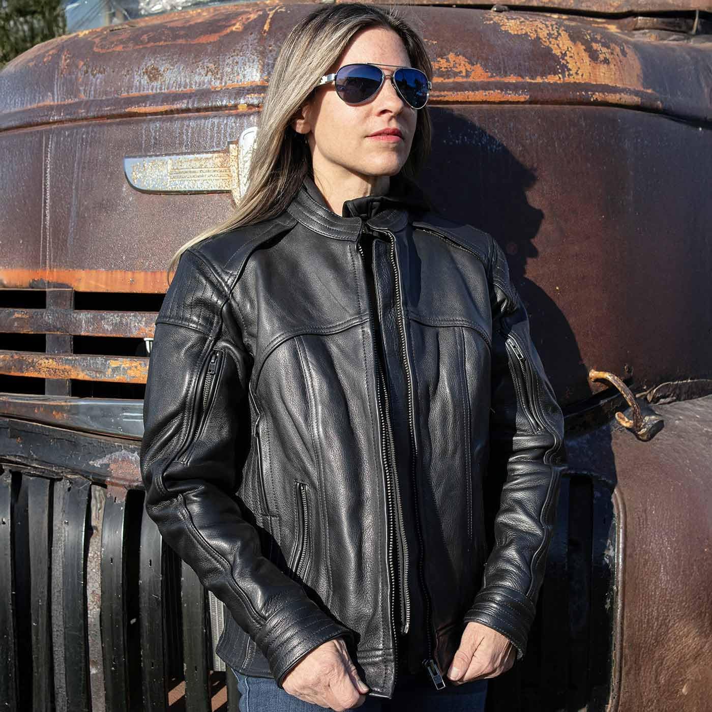 картинка Женский мотоциклетный костюм Milwaukee Leather, Black от магазина Одежда+
