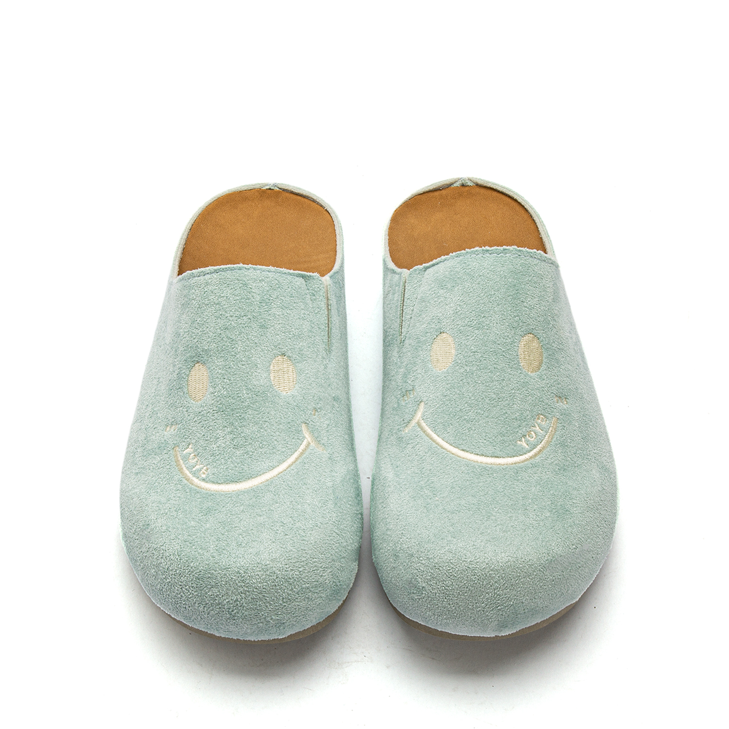 картинка Женские тапочки STAE с закрытым носком, цвет серебристый от магазина Одежда+
