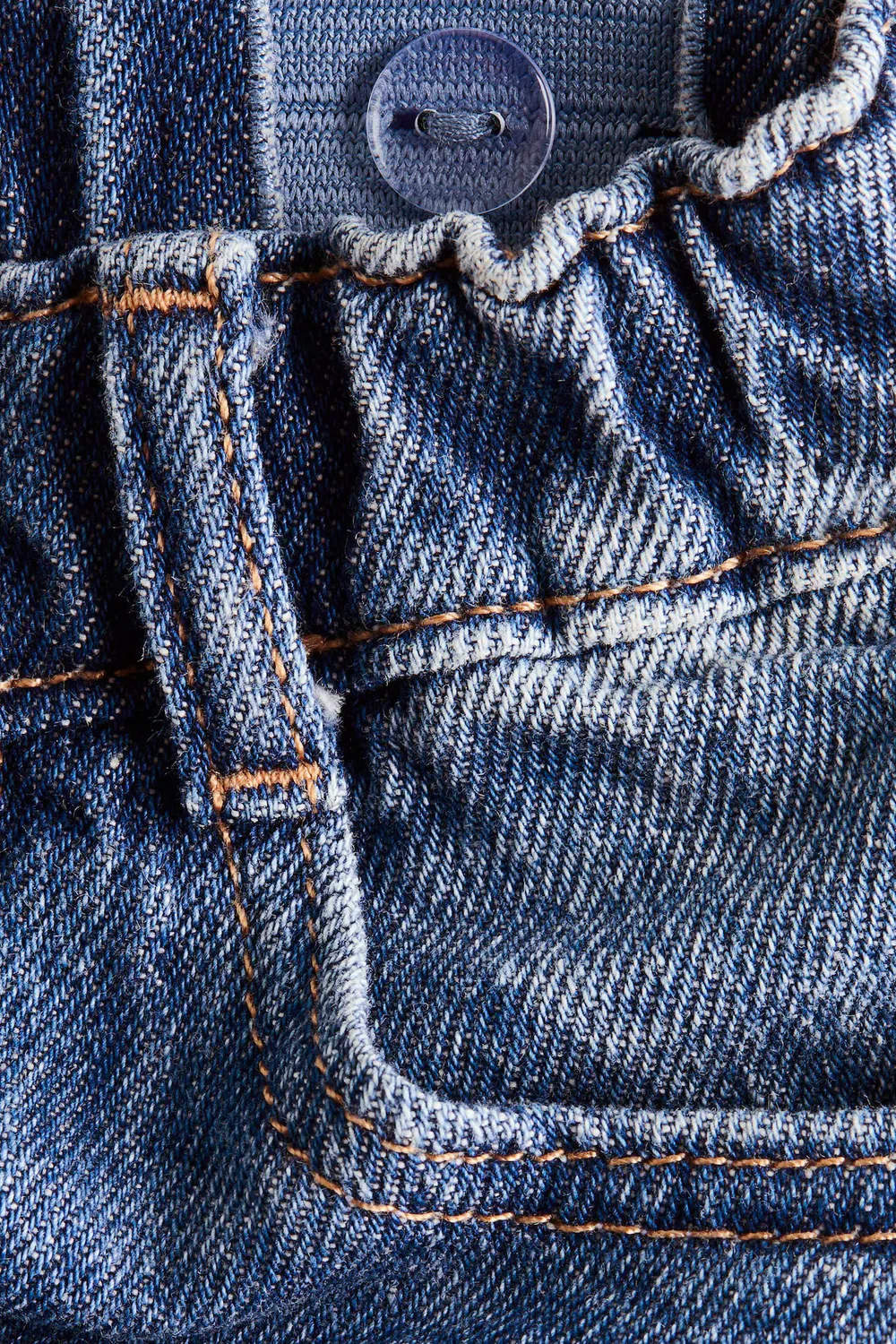 картинка Джинсы с вышивкой в виде мотивов H&M, Denimblau/Autos от магазина Одежда+