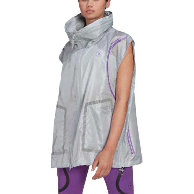 картинка Жилет женский Adidas by Stella McCartney TruePace Running, прозрачный агат от магазина Одежда+