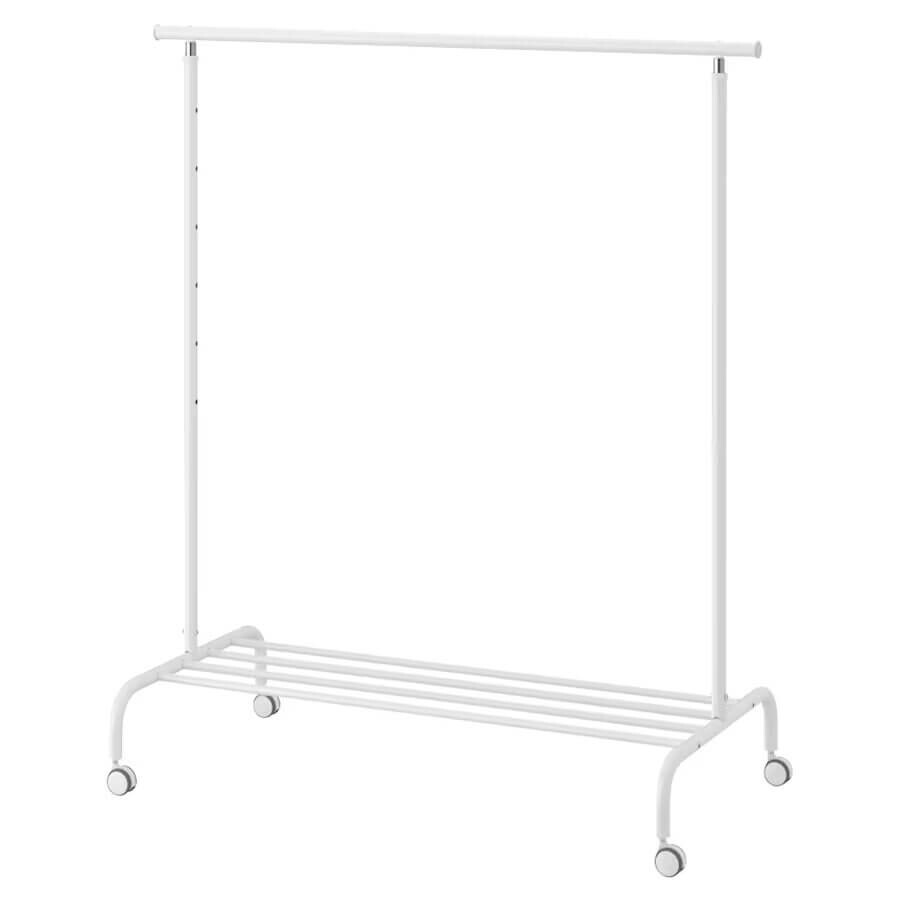 картинка Напольная вешалка Ikea Rigga, белый от магазина Одежда+