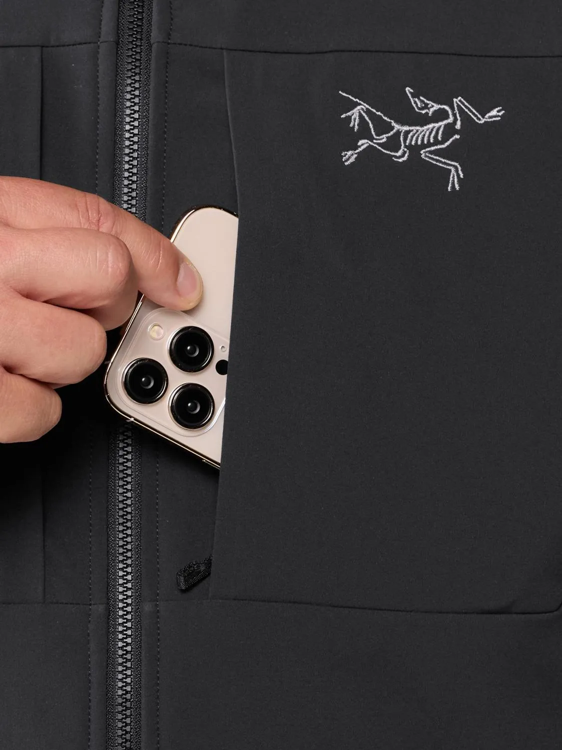 картинка Худи Gamma MX мужское Arc'teryx, Black от магазина Одежда+