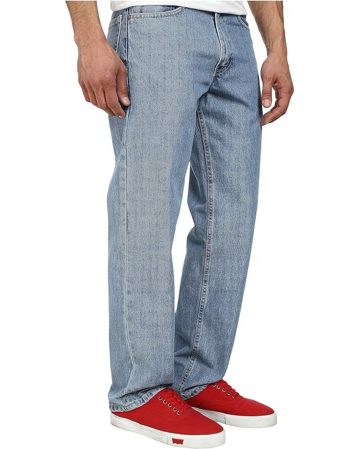 картинка Джинсы Levi's Mens 550 Relaxed Fit, цвет Light Stonewash от магазина Одежда+
