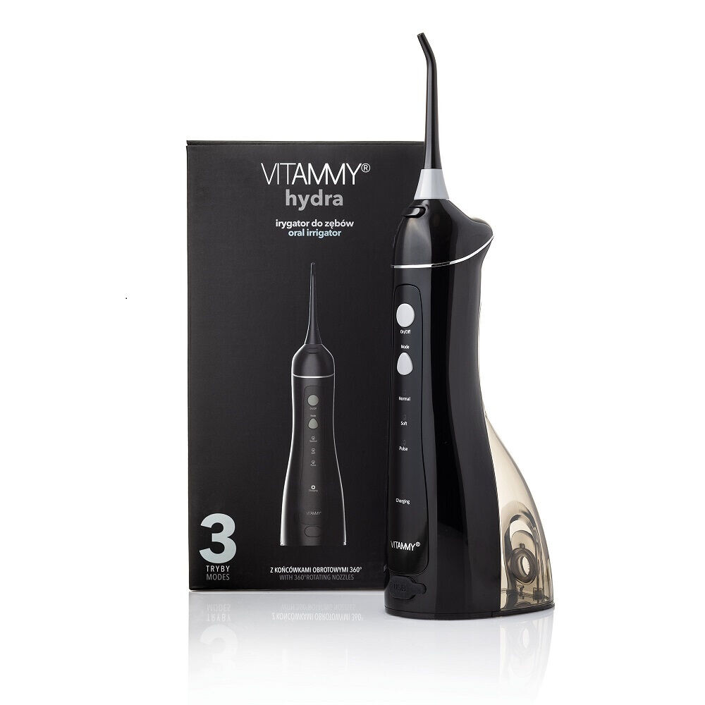 картинка Vitammy Hydra ирригатор зубной черный, 1 шт. от магазина Одежда+