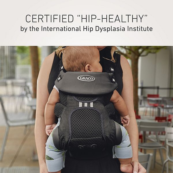 картинка Кенгуру Cradle me 4-in-1 black mesh Graco от магазина Одежда+