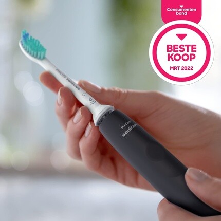 картинка Электрическая зубная щетка Philips Sonicare Series 3100, черная от магазина Одежда+