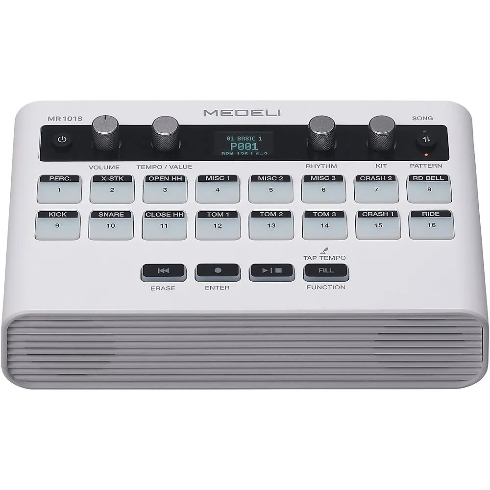 картинка Ритм-машина Medeli MR101S USB MIDI - белая от магазина Одежда+