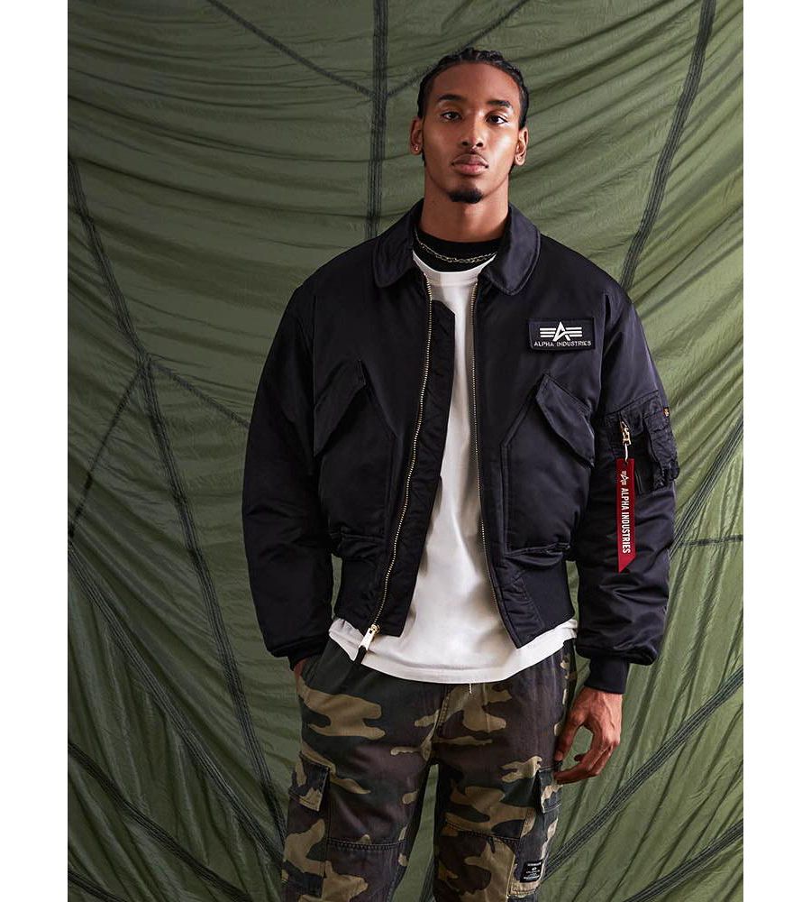 картинка Куртка Alpha Industries Alpha Cwu 45/P, черный от магазина Одежда+