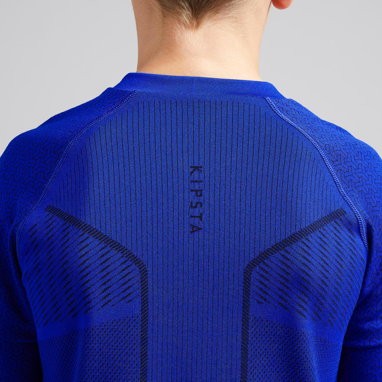 картинка Мужская футбольная тренировочная футболка с длинным рукавом Keepdry 500 Kipsta от магазина Одежда+