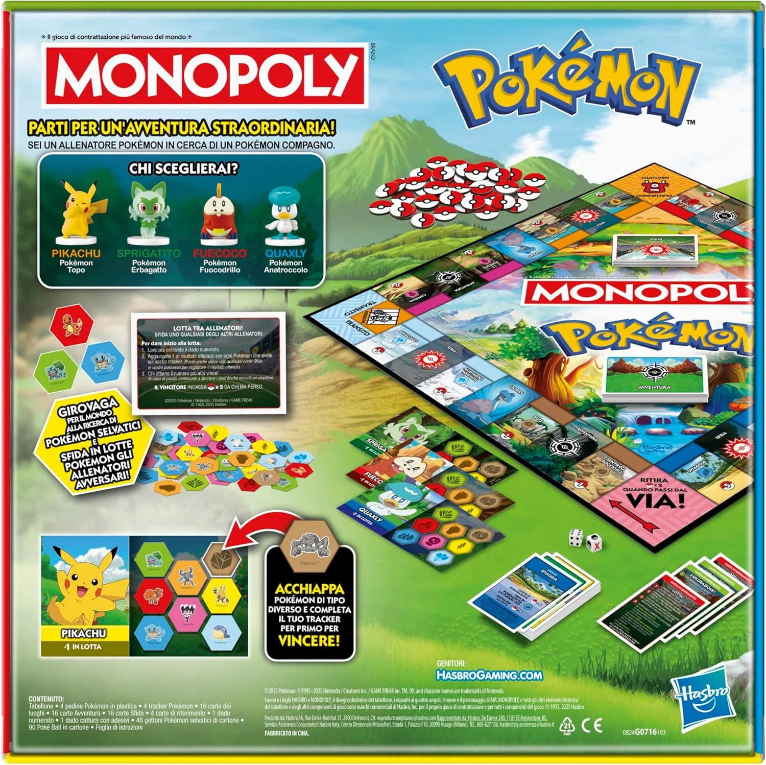 картинка Настольная игра Монополия Покемон Hasbro Gaming от магазина Одежда+