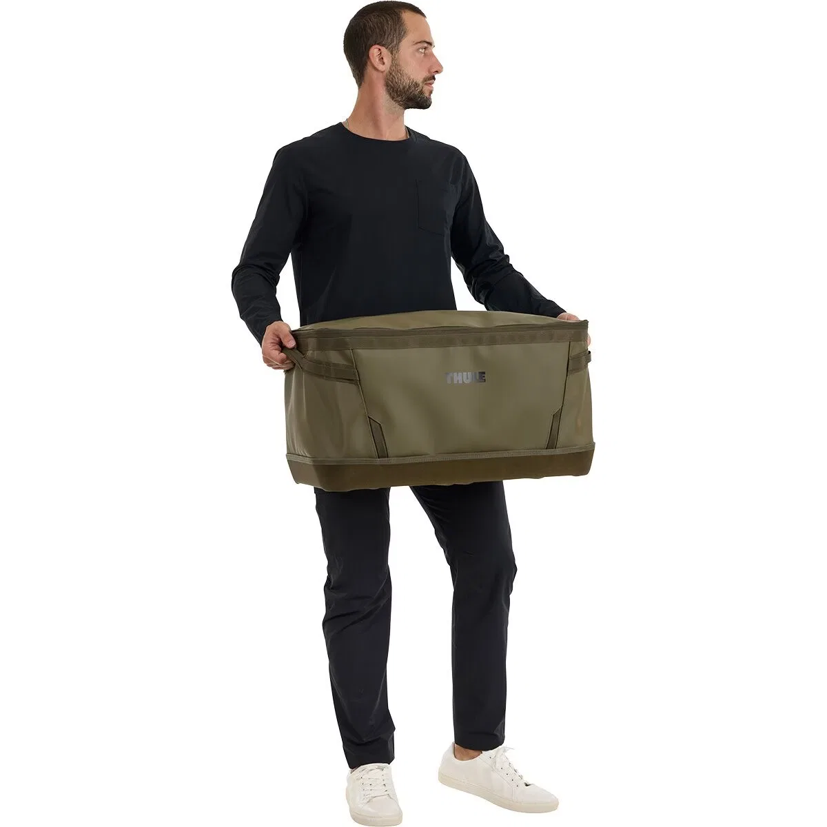 картинка Дорожная сумка 80 л Chasm Thule, Deep Khaki от магазина Одежда+