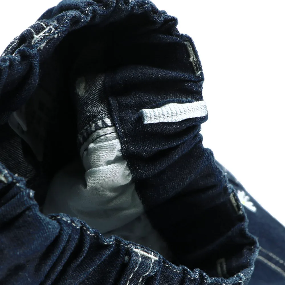 картинка Джинсовая юбка с цветочной вышивкой Branshes, Navy blue от магазина Одежда+