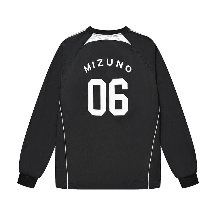 картинка Эссеншиал Свитшот Унисекс Mizuno, Обсидиан Блэк от магазина Одежда+
