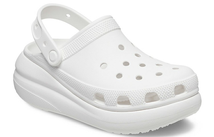 картинка Crocs Crush Clog унисекс, белые от магазина Одежда+