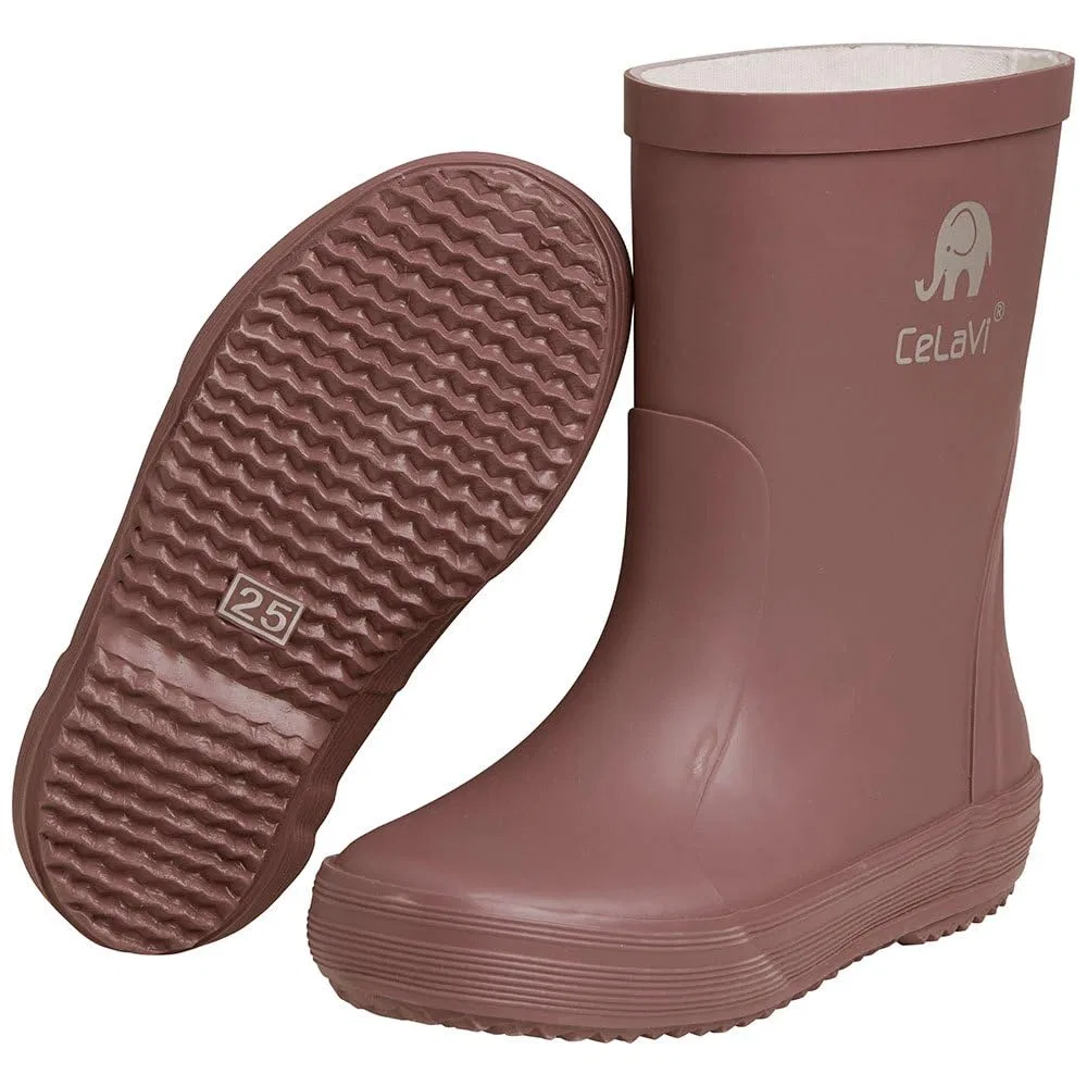 картинка Детские резиновые сапоги Basic Wellies - Solid Celavi, Turtle Shell от магазина Одежда+
