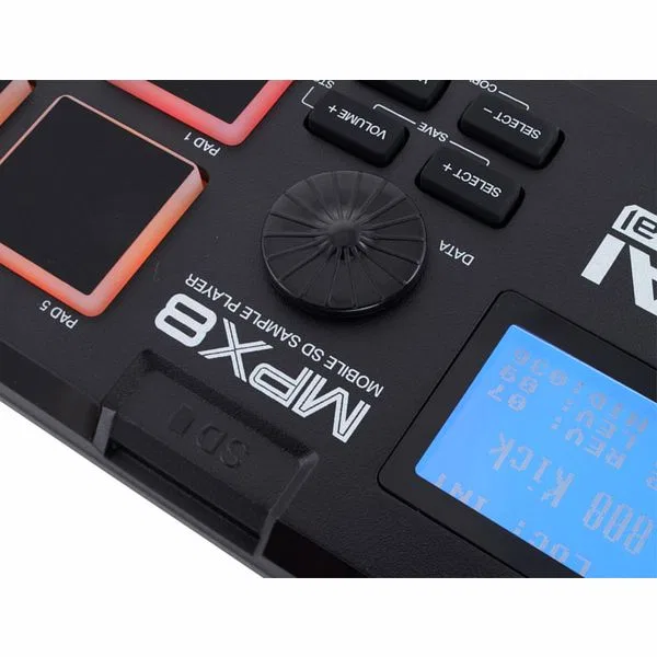 картинка Семплер AKAI Professional MPX8, 8 пэдов от магазина Одежда+