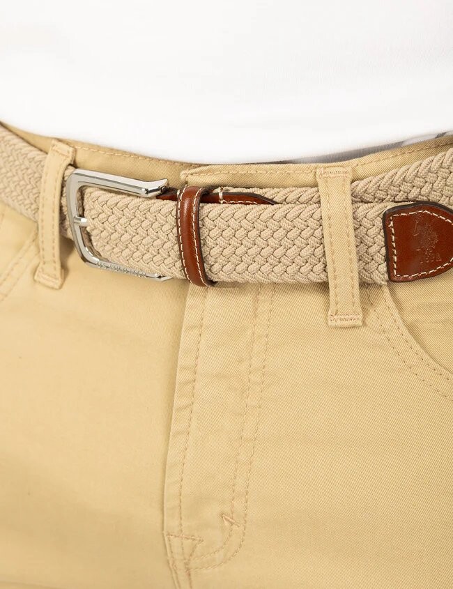 картинка Мужской  ремень U.S. Polo Assn., хаки от магазина Одежда+