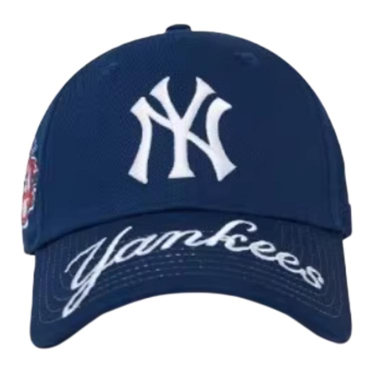 картинка New Era Хлопковая бейсболка унисекс темно-синяя, Navy Blue от магазина Одежда+