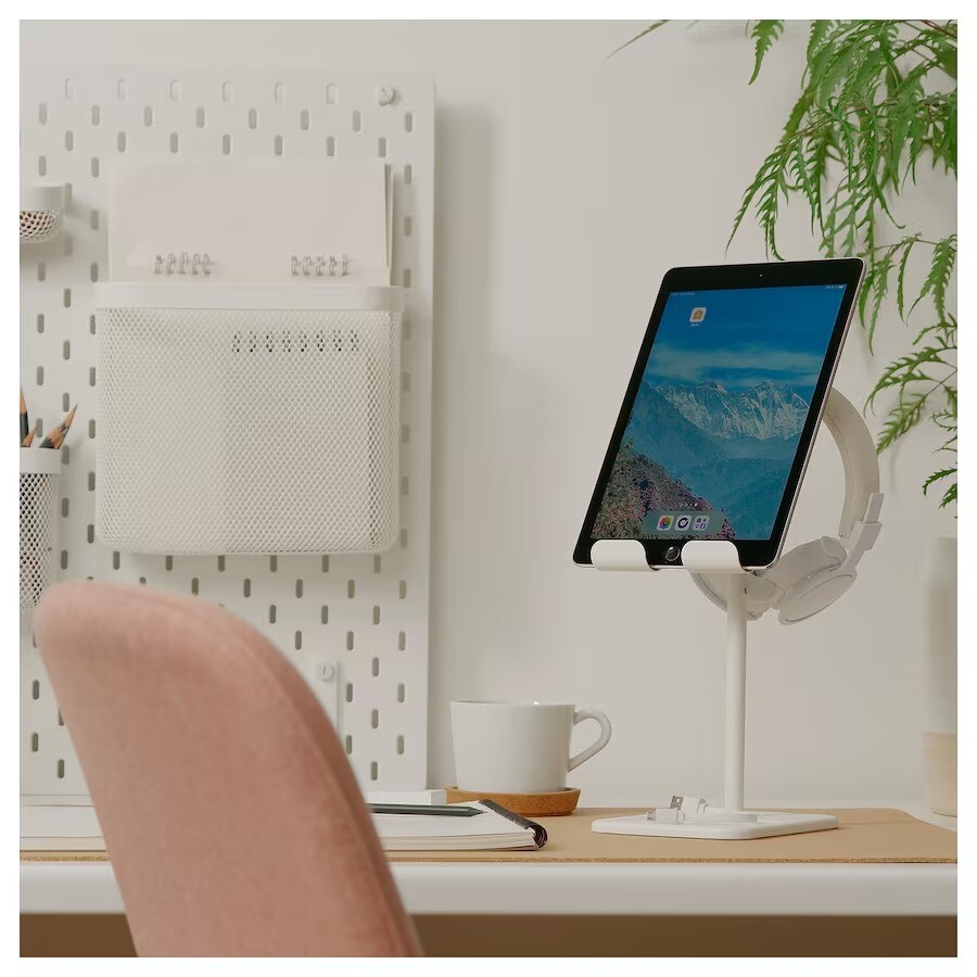 картинка Держатель планшета Ikea Havrehoj, белый от магазина Одежда+