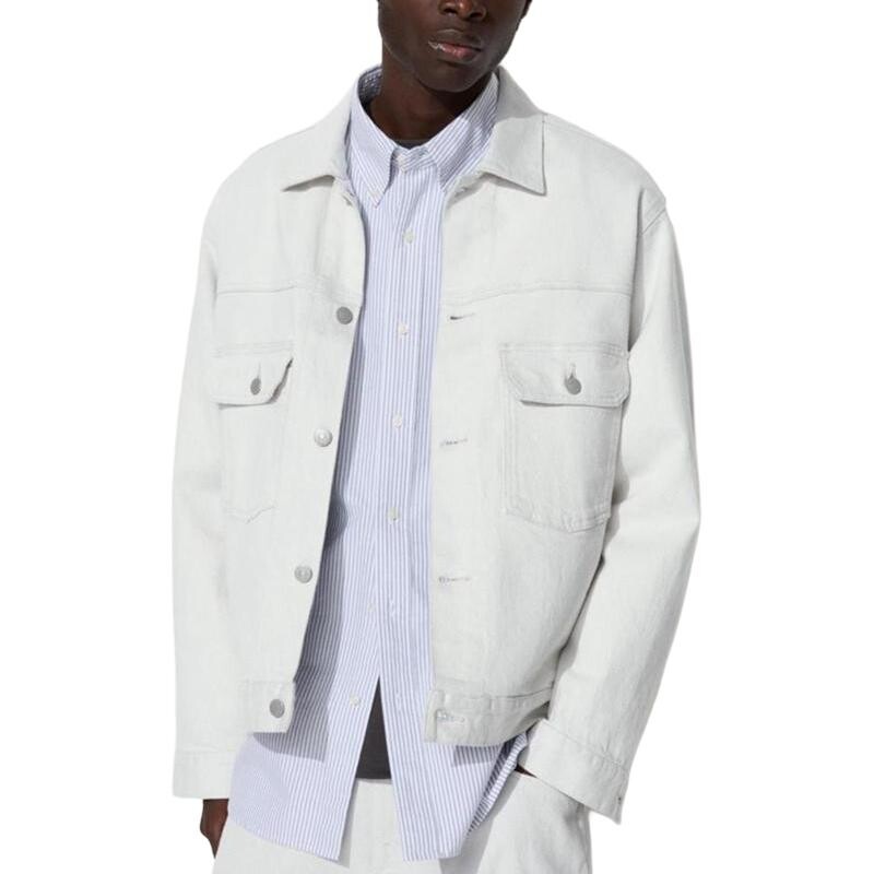 картинка Джинсовая куртка UNIQLO Unisex, 01 молочно-белый от магазина Одежда+