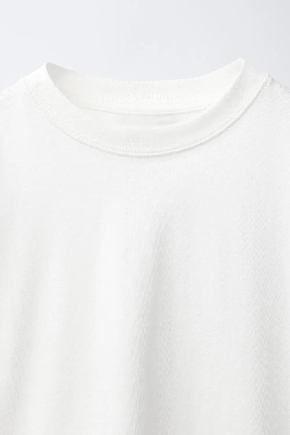 картинка Набор из 3 однотонных футболок ZARA, White от магазина Одежда+