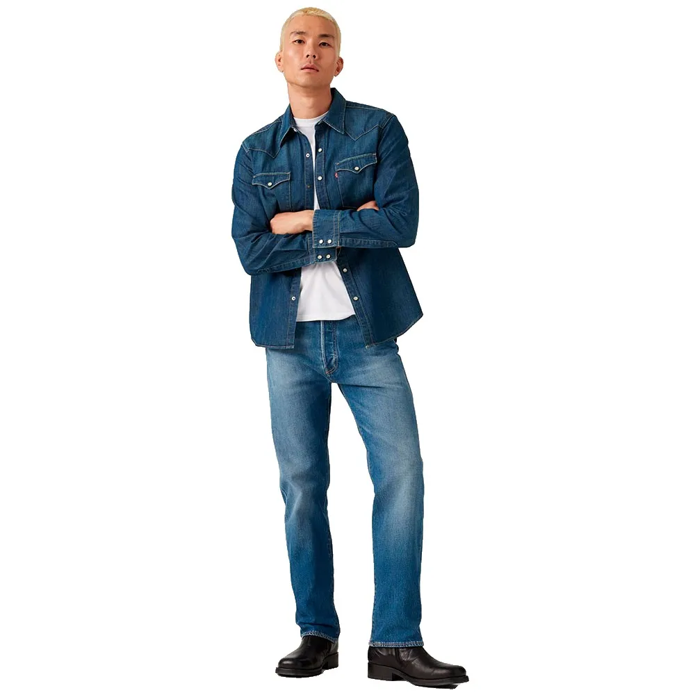 картинка Брюки Levi's 501 Original, синий от магазина Одежда+