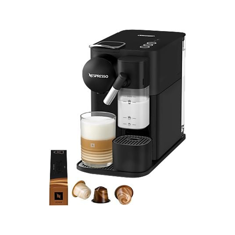 картинка Кофемашина капсульная Delonghi Nespresso Lattissima One EN510.B, черный от магазина Одежда+
