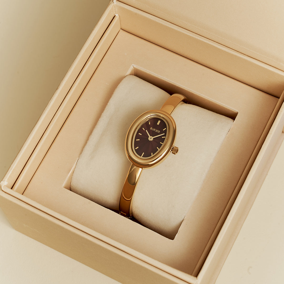 картинка Часы Diana Gold Burgundy от BURKER от магазина Одежда+