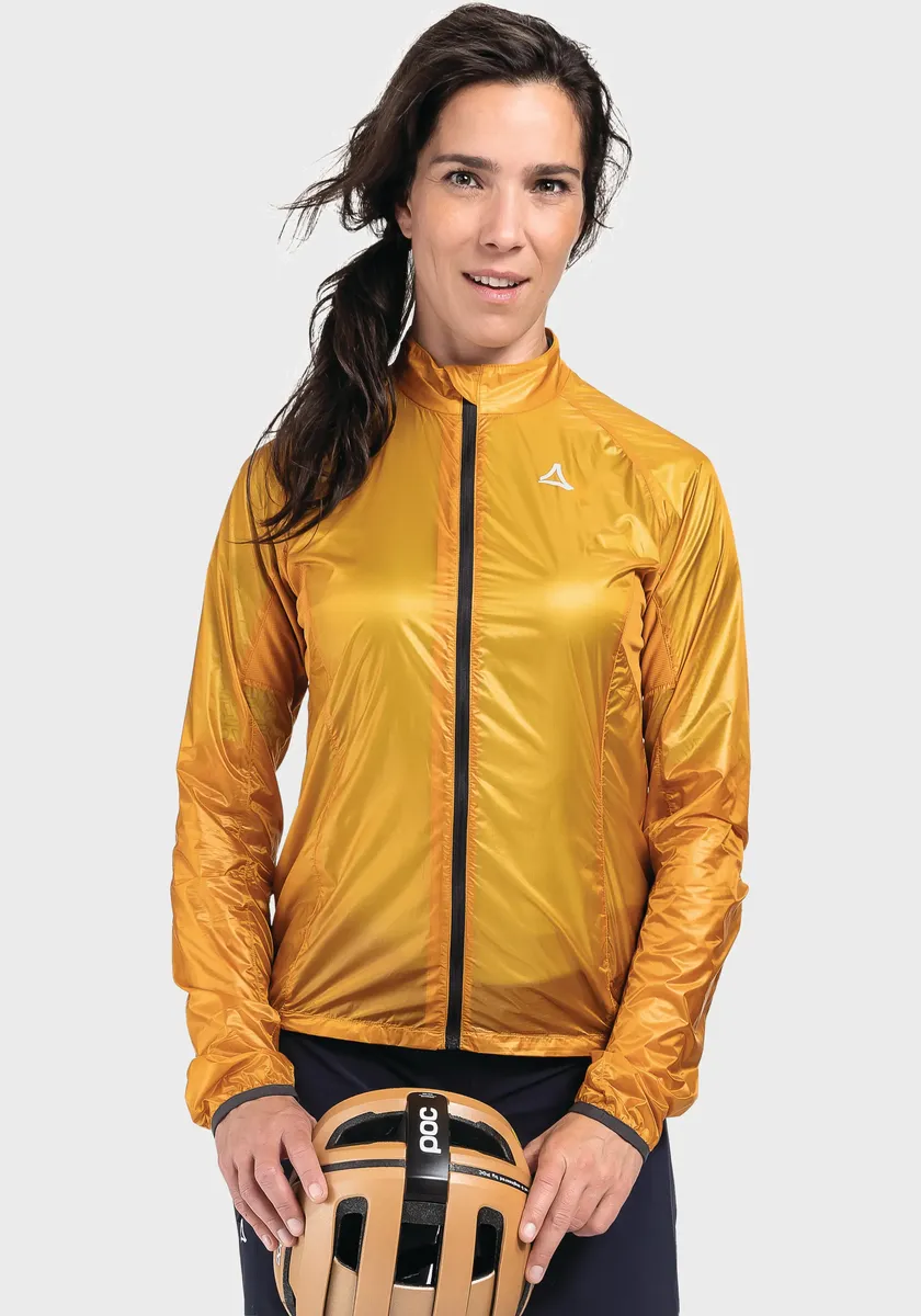 картинка Уличная куртка Schöffel "Jacket Gaiole L", без капюшона, желтый от магазина Одежда+