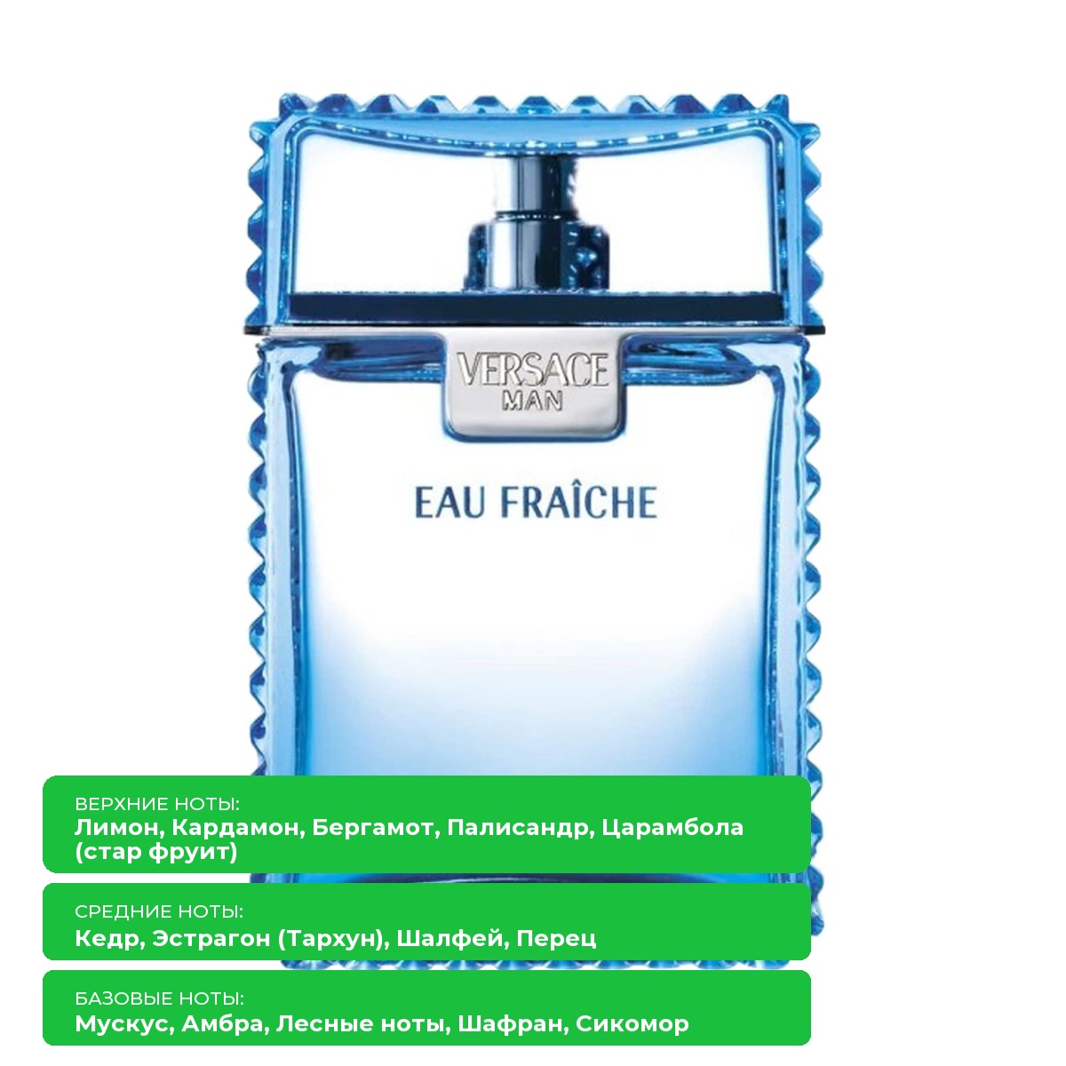 картинка Versace Man Eau Fraiche: Свежесть и Элегантность для Мужчин от магазина Одежда+