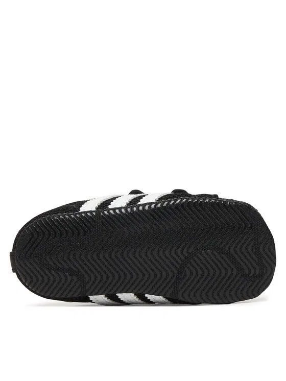 картинка Кроссовки Superstar Crib Adidas, черный от магазина Одежда+