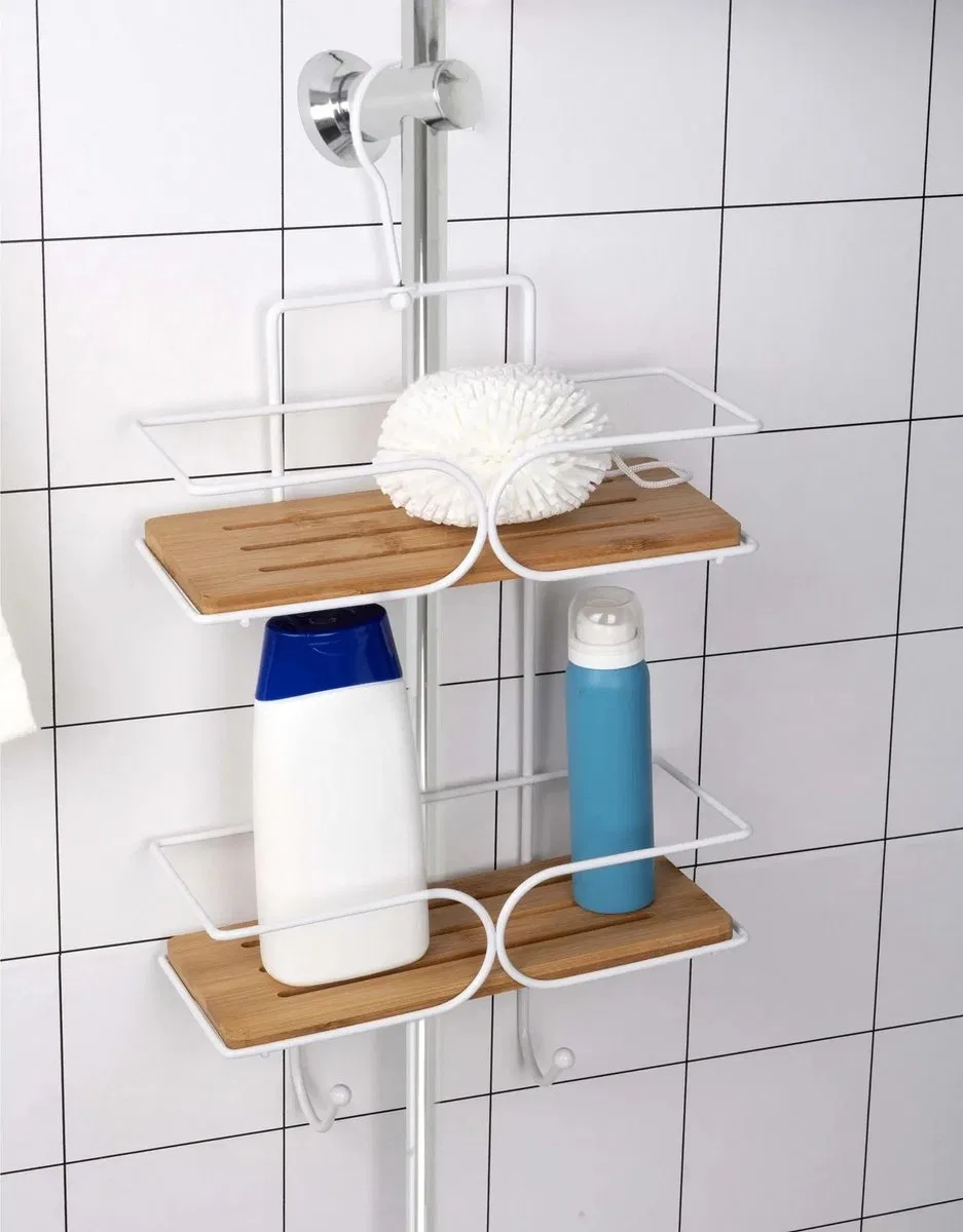 картинка Настенная полка для душа Bath & Shower, Двойная от магазина Одежда+