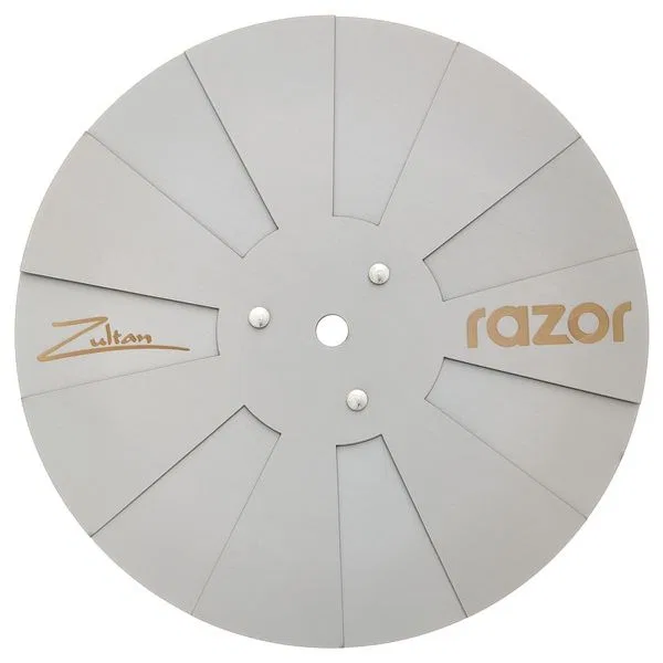 картинка Эффектная тарелка Zultan Razor Disc, 10", Nickel Silver от магазина Одежда+
