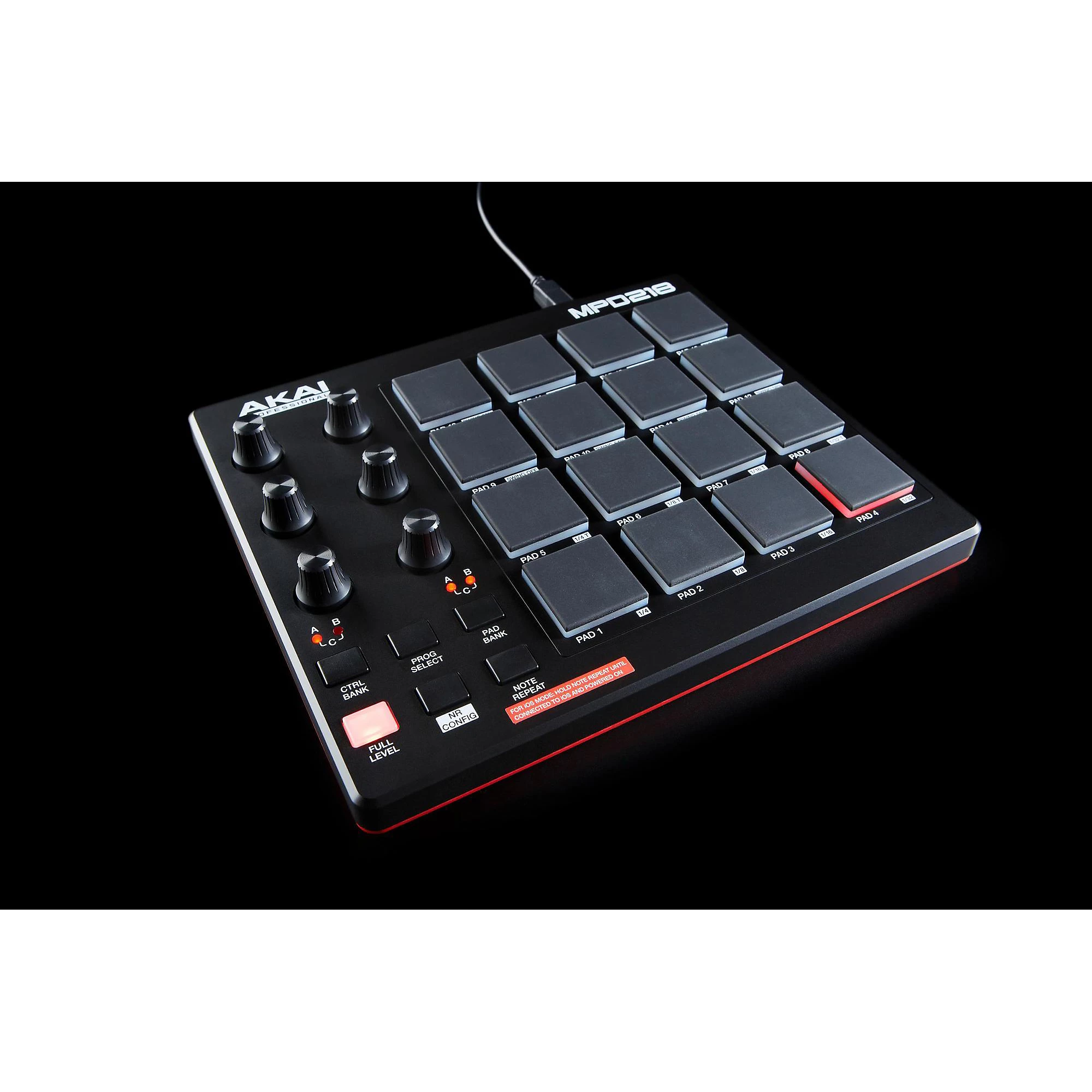 картинка Контроллер пэдов Akai Professional MPD218 от магазина Одежда+