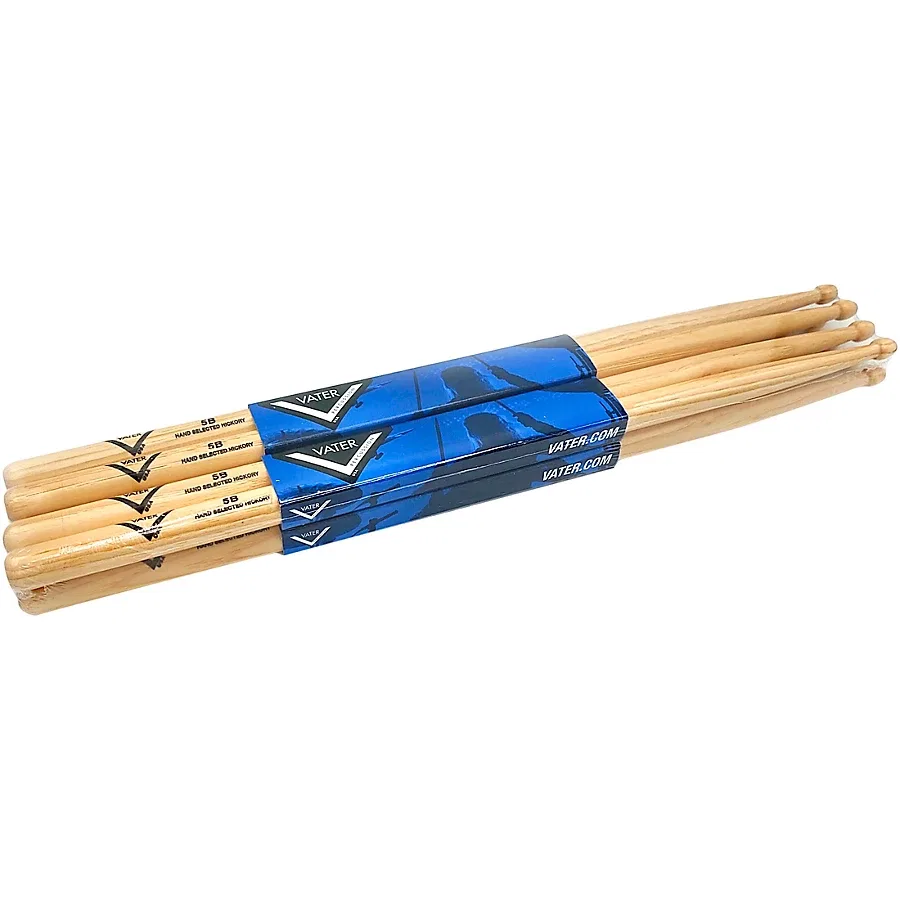 картинка Набор барабанных палочек, 5B, Hickory, Vater, Wood от магазина Одежда+